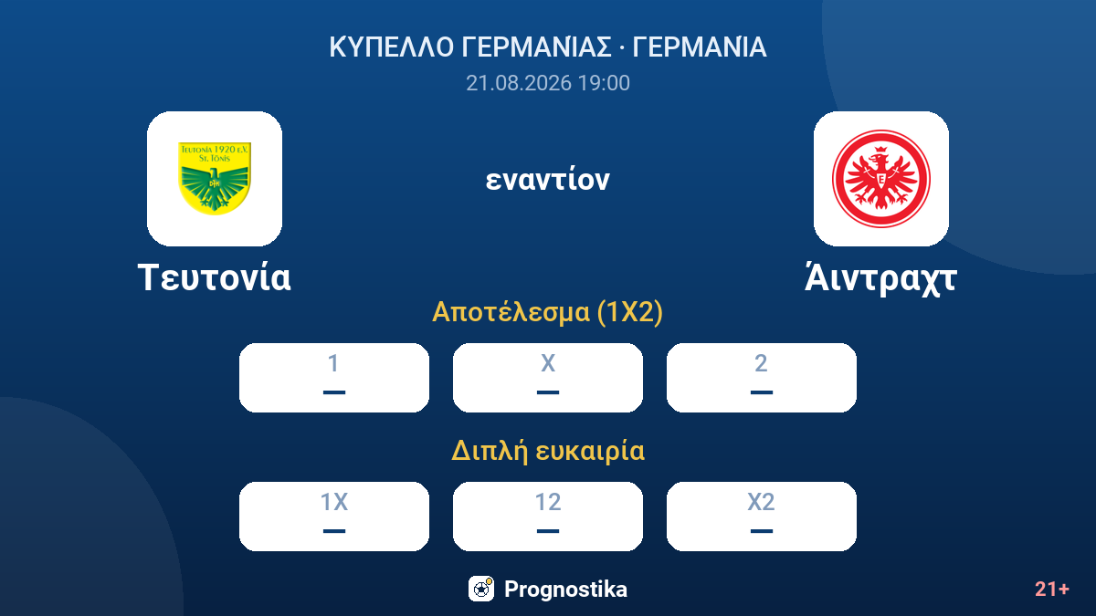 Σανκτ-Τένις - Άιντραχτ — αποδόσεις