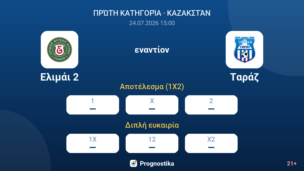 Ελιμάι 2 - Ταράζ — αποδόσεις